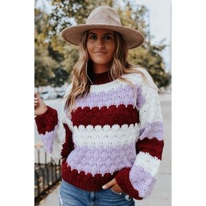 NEW BB Dakota Balloon Sleeve Sweater